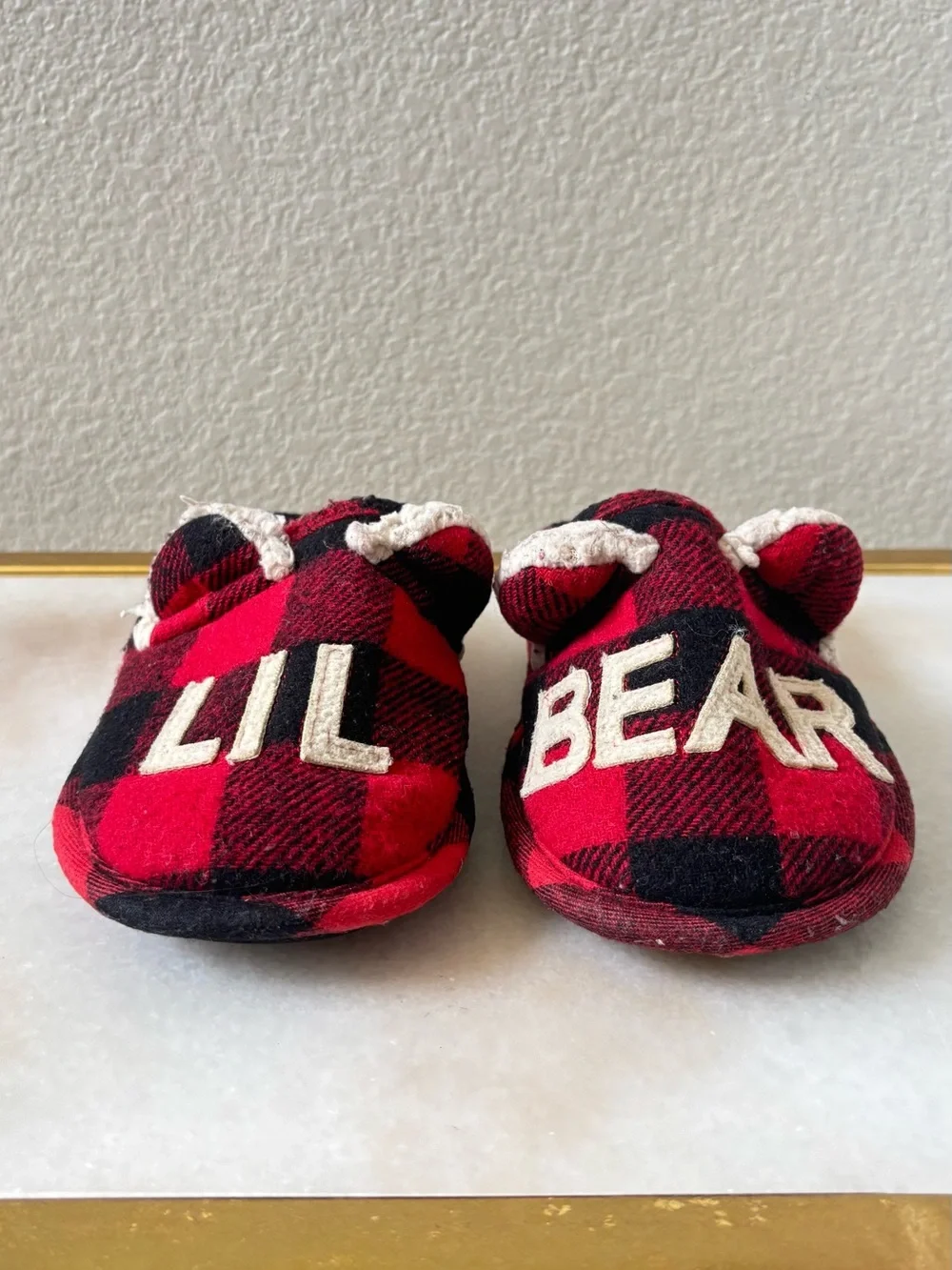dearfoams soft plaid